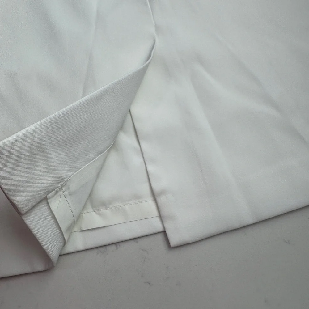 Evan Picone White Pencil Skirt